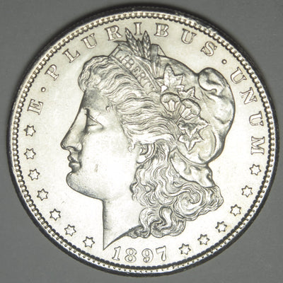 1897-S Morgan Dollar Choice Brilliant Uncirculated