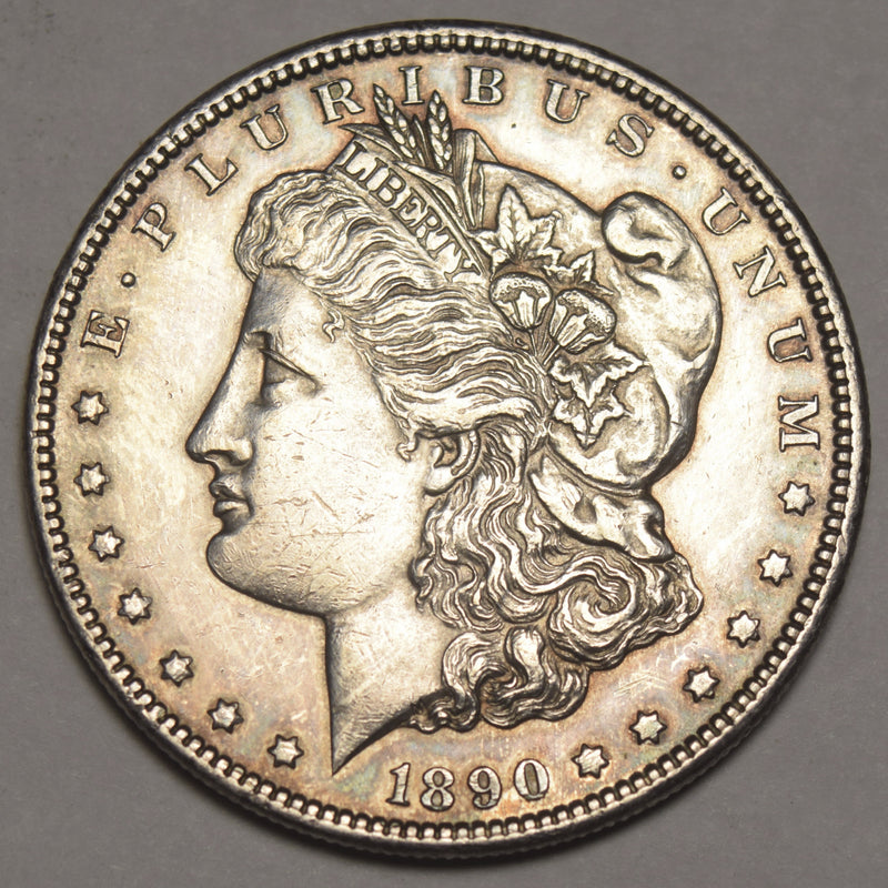 1890-CC Morgan Dollar . . . . Choice About Uncirculated