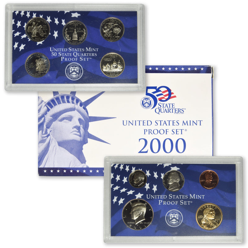 2000-S Proof Set Gem Brilliant Proof