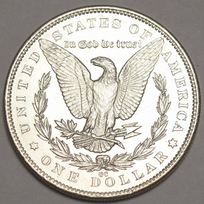 1891-CC Spitting Eagle Morgan Dollar . . . . Choice+ BU