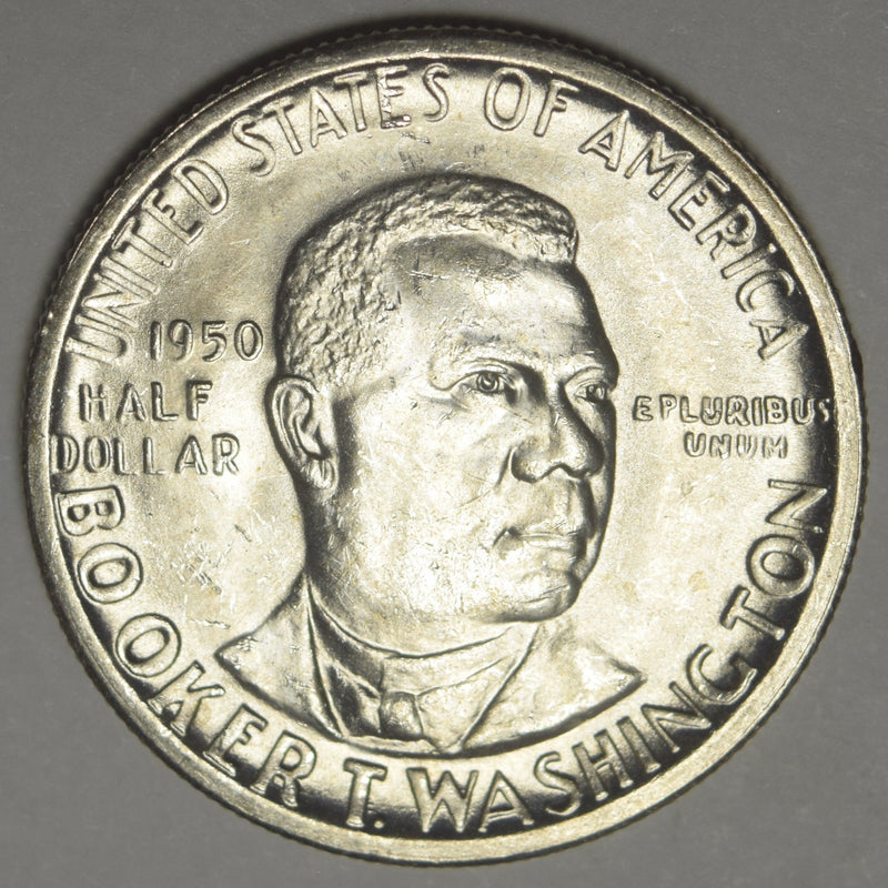 Booker T. Washington Half 1950-S Gem Brilliant Uncirculated