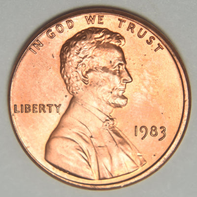 1983 Lincoln Cent Brilliant Uncirculated