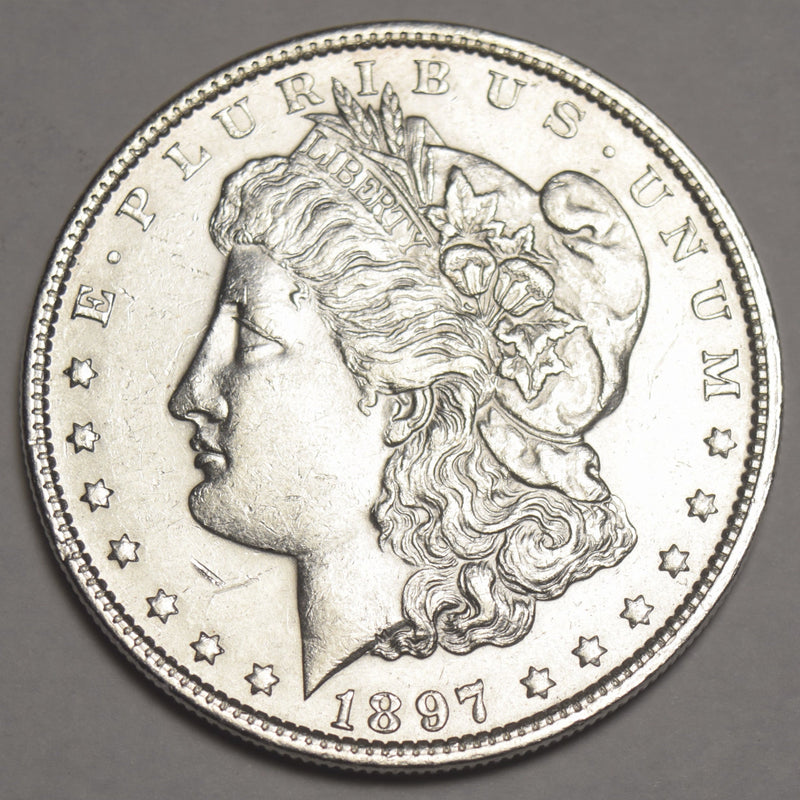 1897 Morgan Dollar . . . . Choice About Uncirculated