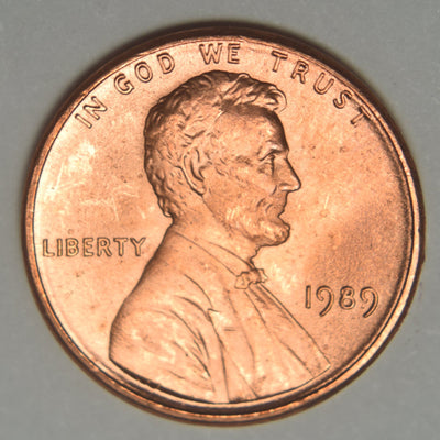 1989 Lincoln Cent Brilliant Uncirculated