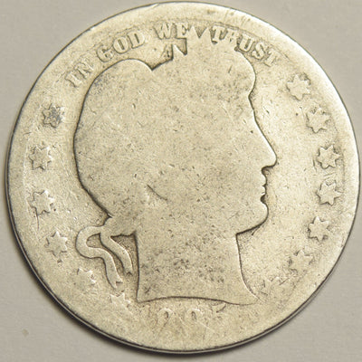 1905 Barber Quarter Fair