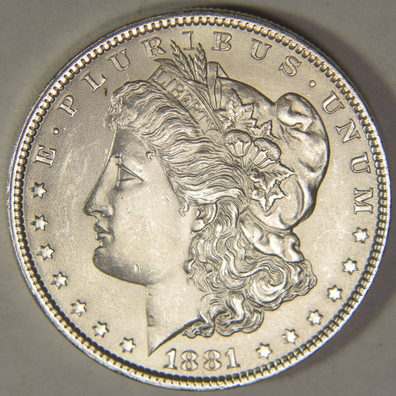 1881 Morgan Dollar . . . . Choice BU+