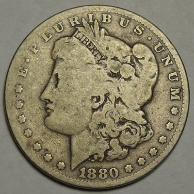 1880-O Morgan Dollar Very Good