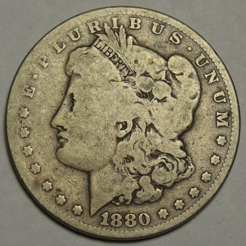 1880-O Morgan Dollar Very Good