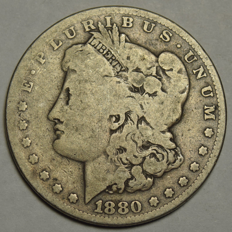 1880-O Morgan Dollar . . . . Very Good