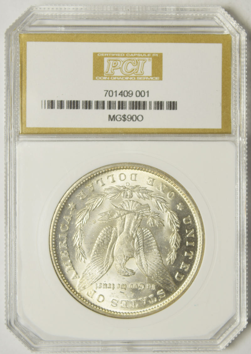 1890-O Morgan Dollar . . . . PCI MS-65