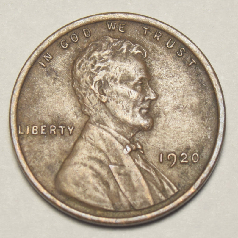 1920 Lincoln Cent . . . . AU corrosion