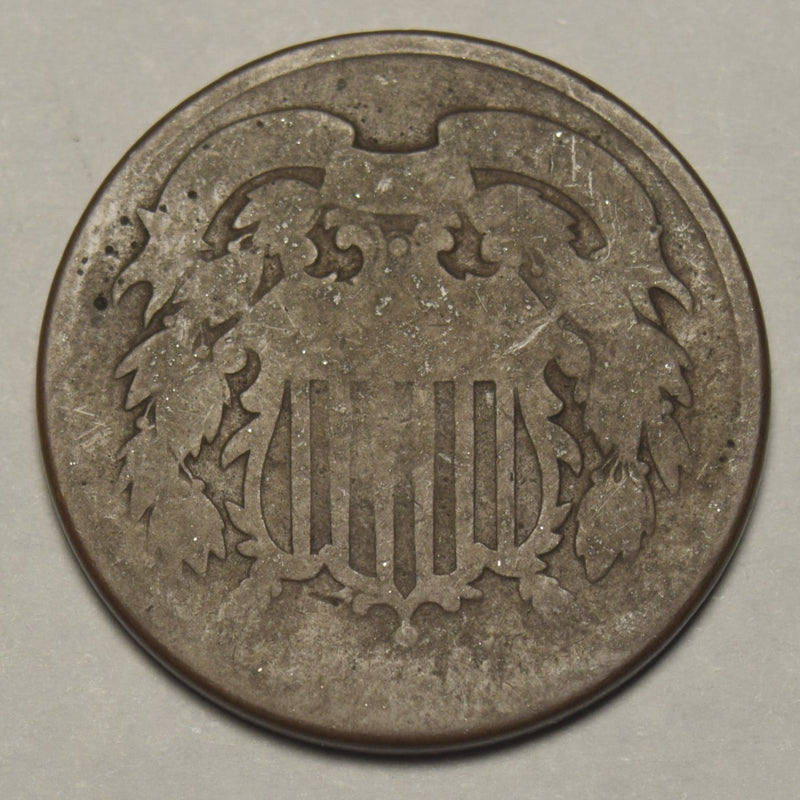1864 Two Cent Piece Fair