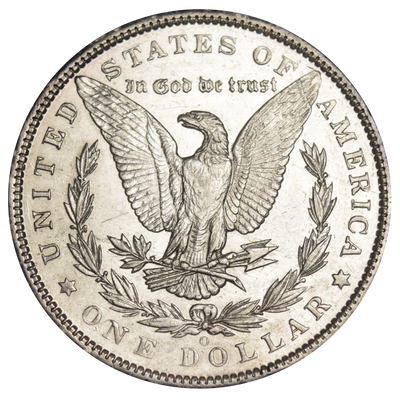 1895-O Morgan Dollar . . . . Choice AU+