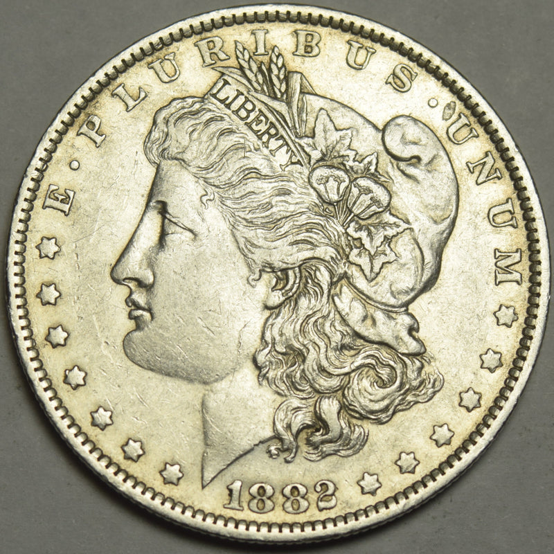 1882-O/S Morgan Dollar . . . . Extremely Fine