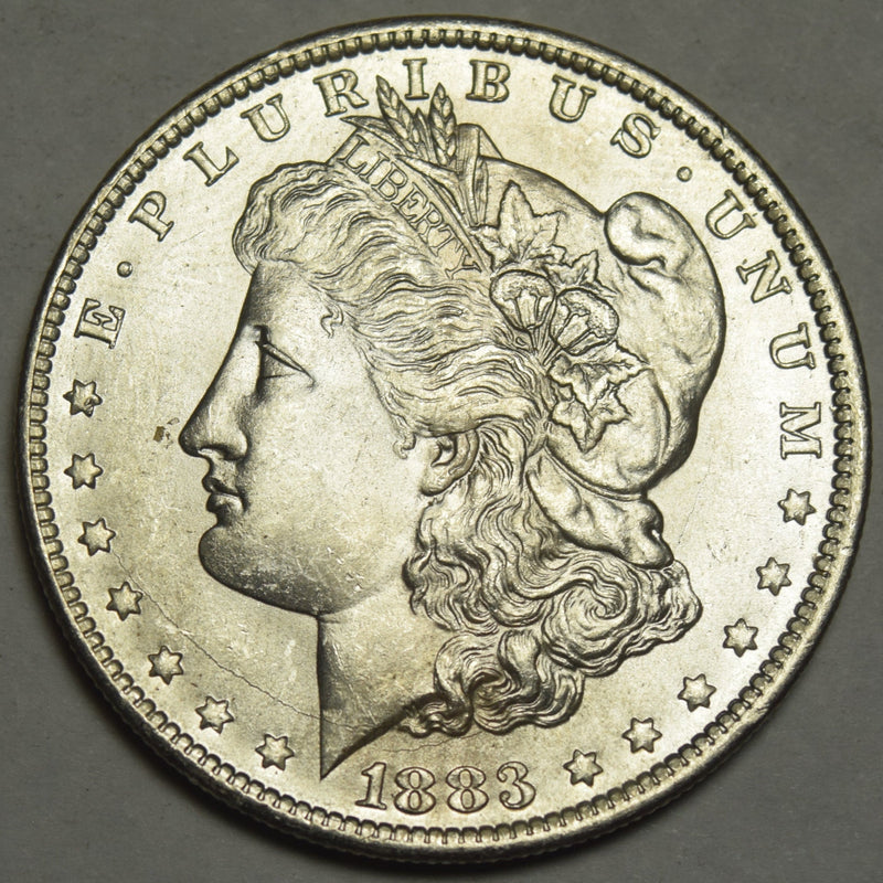 1883-O Morgan Dollar Choice BU+