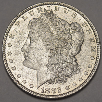 1882-O Morgan Dollar XF/AU