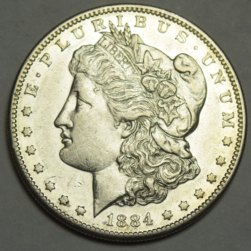 1884-S Morgan Dollar . . . . Choice About Uncirculated