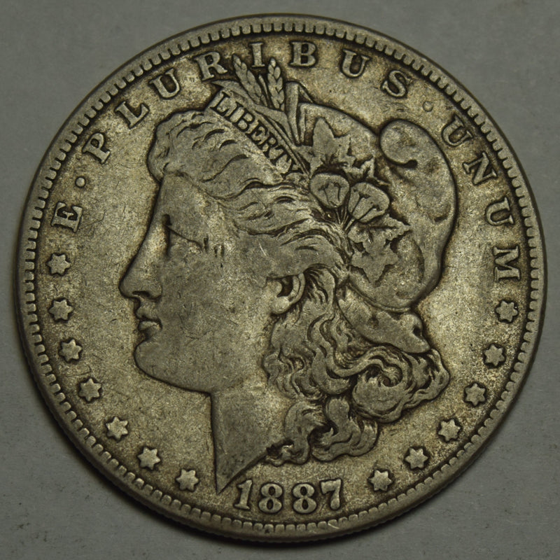 1887 Morgan Dollar . . . . Very Fine