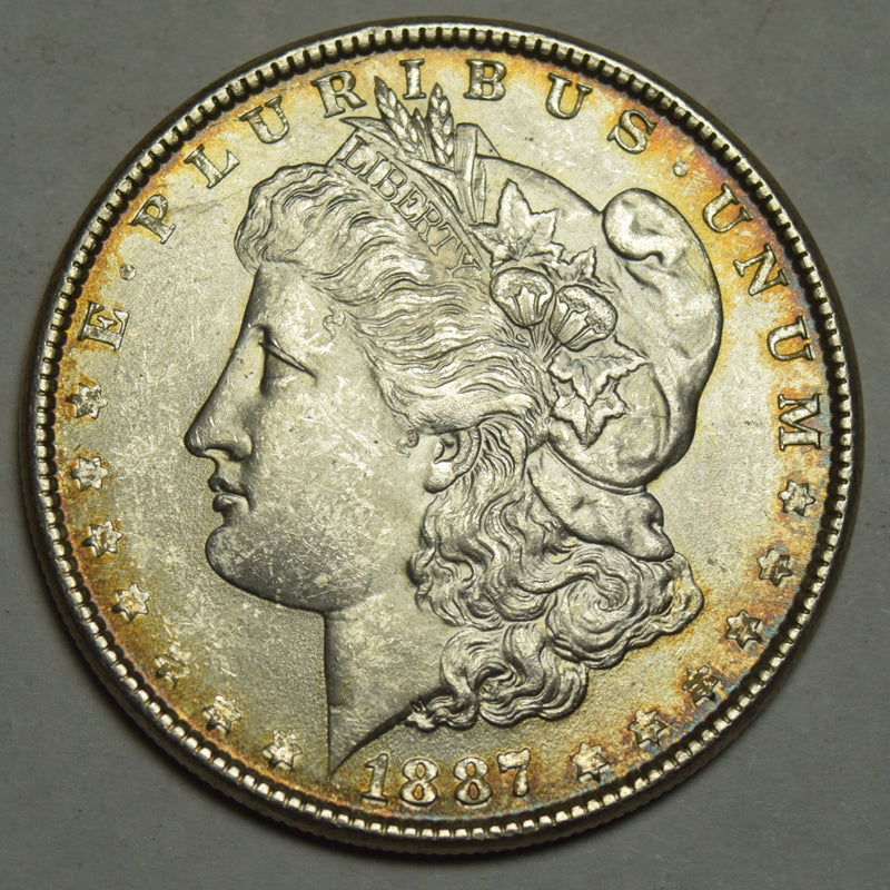 1887 Morgan Dollar . . . . Select BU+