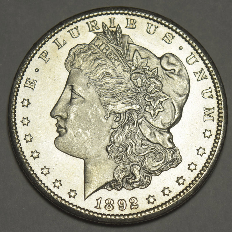 1892-CC Morgan Dollar . . . . Choice BU+