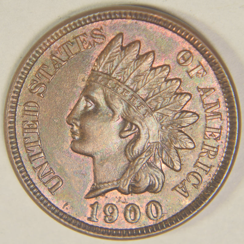 1900 Indian Cent . . . . Gem BU Red/Brown