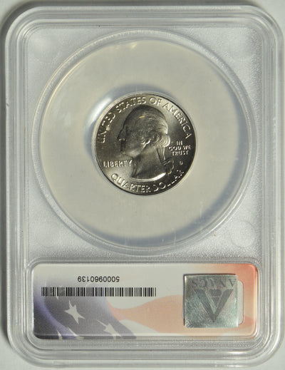 2010-D Yellowstone National Park WY Quarter . . . . ANACS SP-69 First Strike Satin Finish