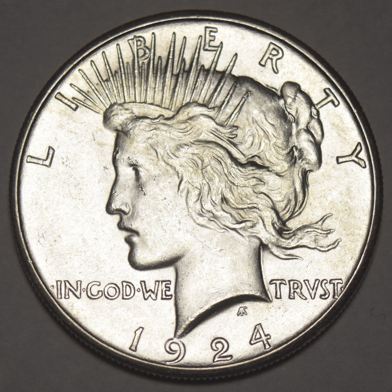 1924-S Peace Dollar . . . . Select Brilliant Uncirculated