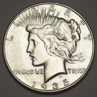1935-S Peace Dollar Select Brilliant Uncirculated