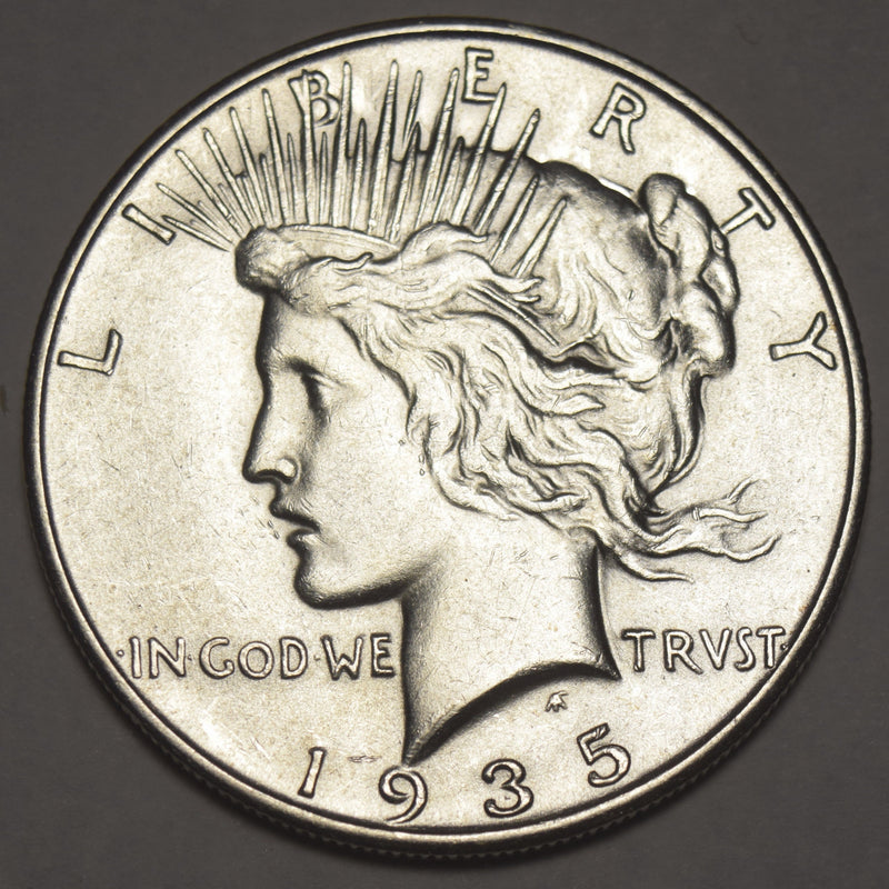 1935-S Peace Dollar Select Brilliant Uncirculated