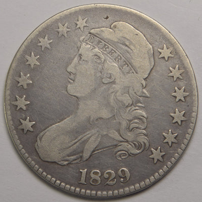 1829 Bust Half Very Fine
