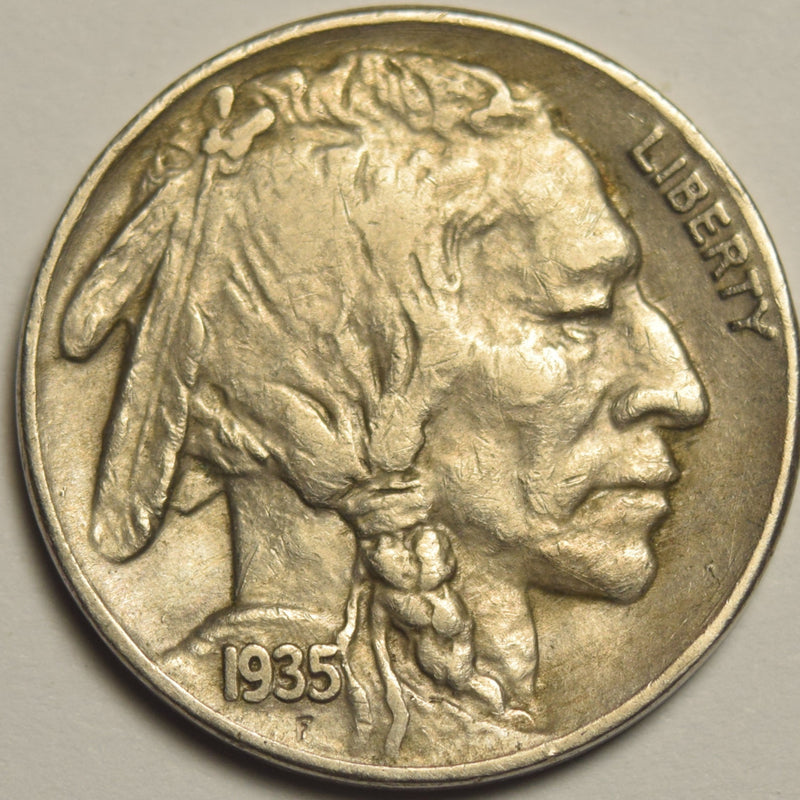 1935-S Buffalo Nickel . . . . Choice About Uncirculated