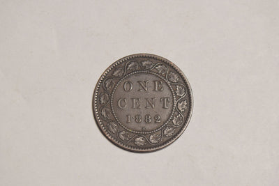1882-H Canadian Cent Extremely Fine