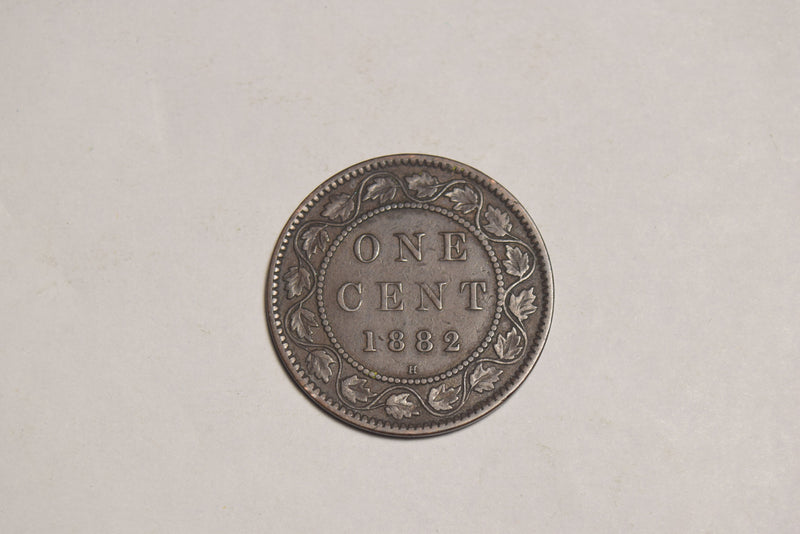 1882-H Canadian Cent Extremely Fine