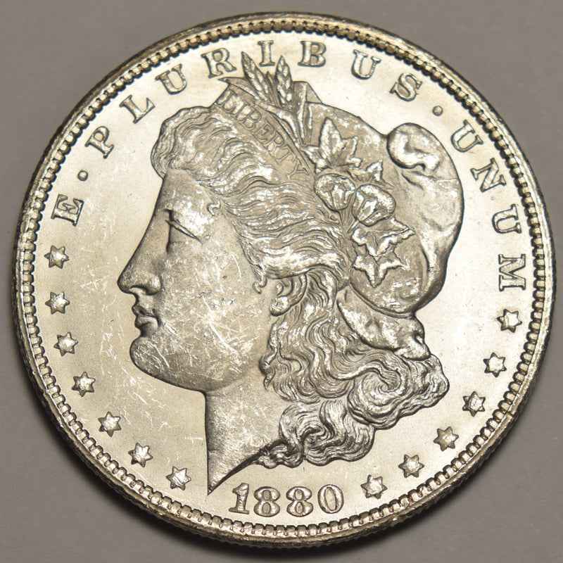 1880/79-CC Reverse of 1878 Morgan Dollar . . . . Choice Brilliant Uncirculated