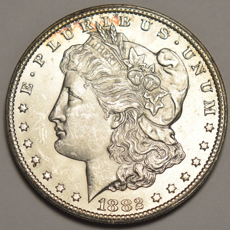 1882-CC Morgan Dollar . . . . Choice BU+