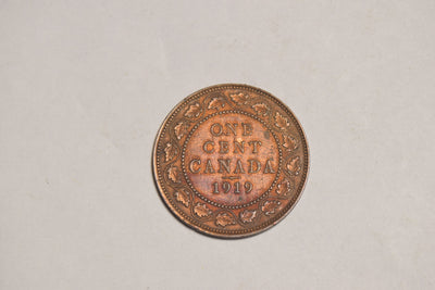 1919 Canadian Cent Select Uncirculated Brown