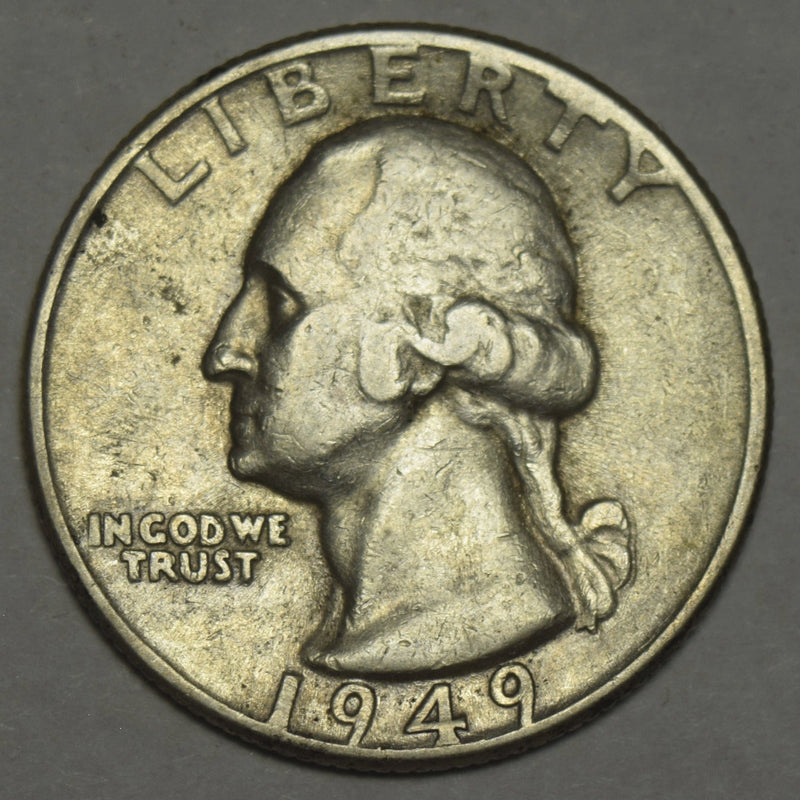 1949 Washington Quarter Very Good