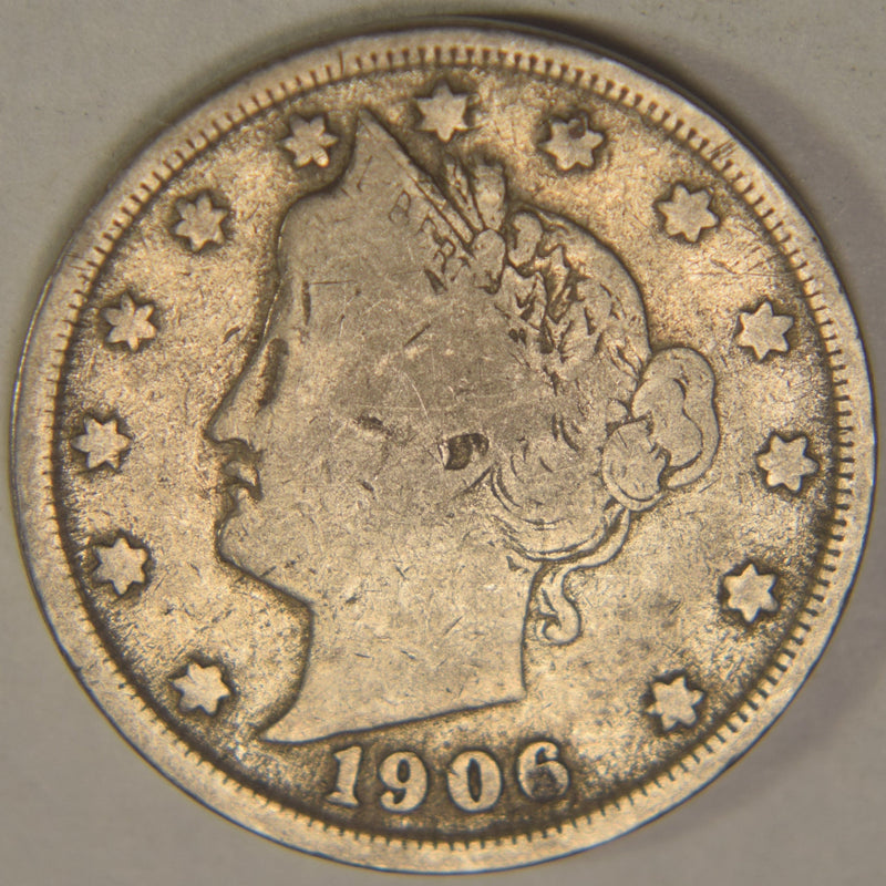 1906 Liberty Nickel . . . . Very Good