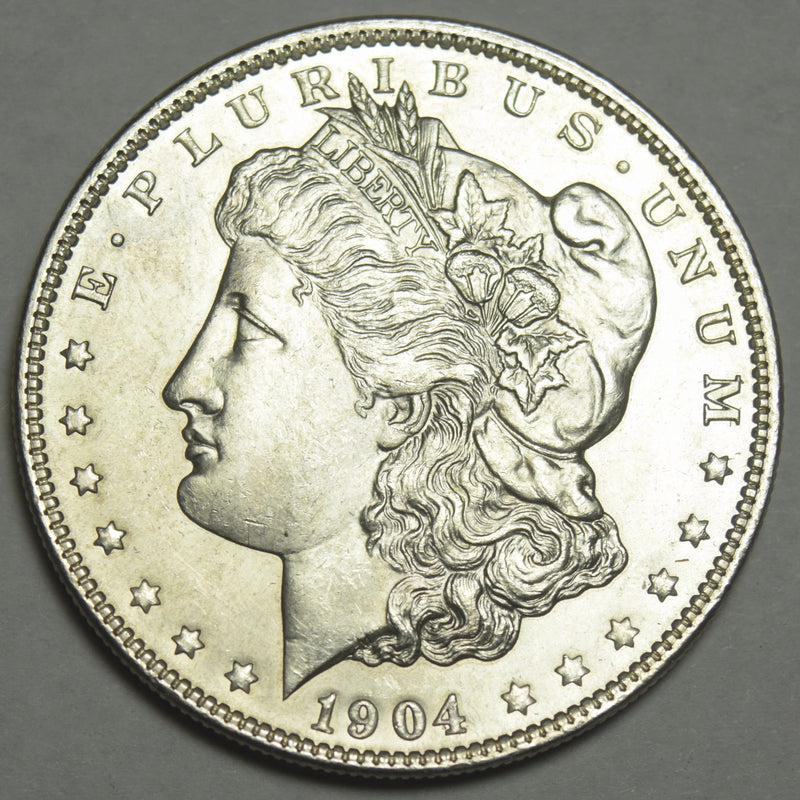 1904-O Morgan Dollar . . . . Choice BU Semi-Prooflike