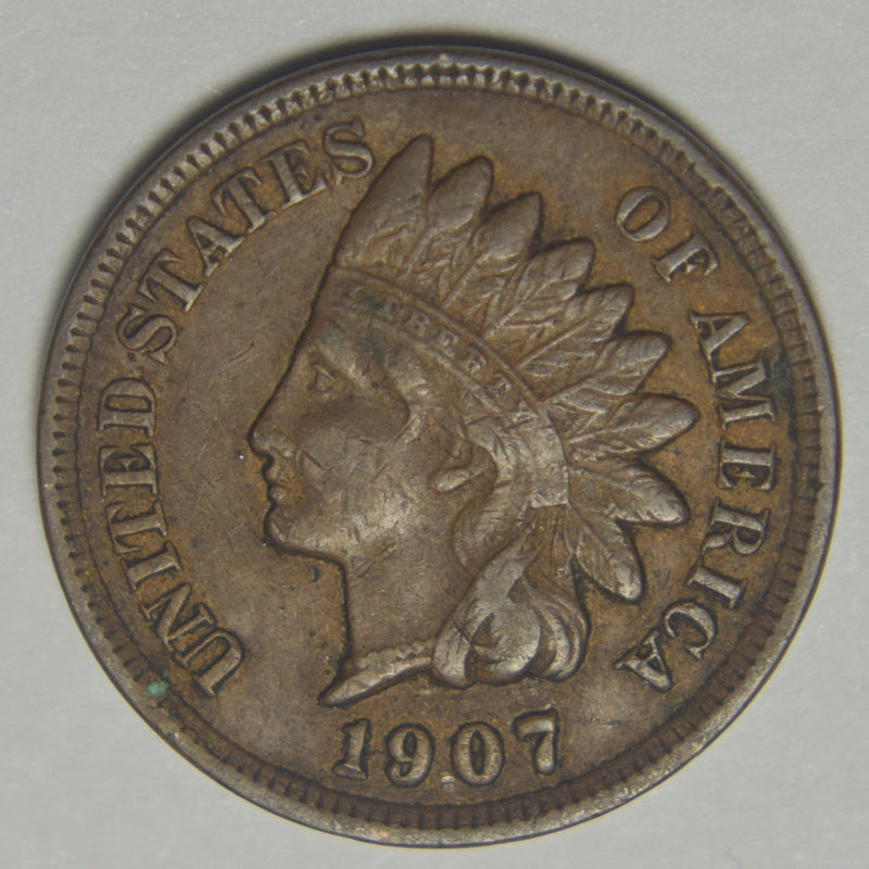 1907 Indian Cent . . . . XF/AU