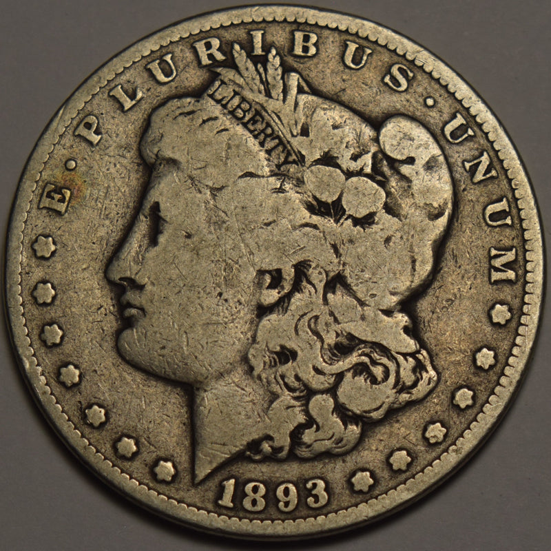 1893-CC Morgan Dollar . . . . Fine