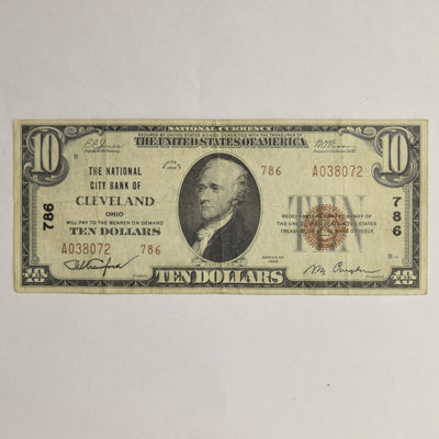 Cleveland $100.00 1929 Federal Reserve Bank Note FR. 1890D Very Fine