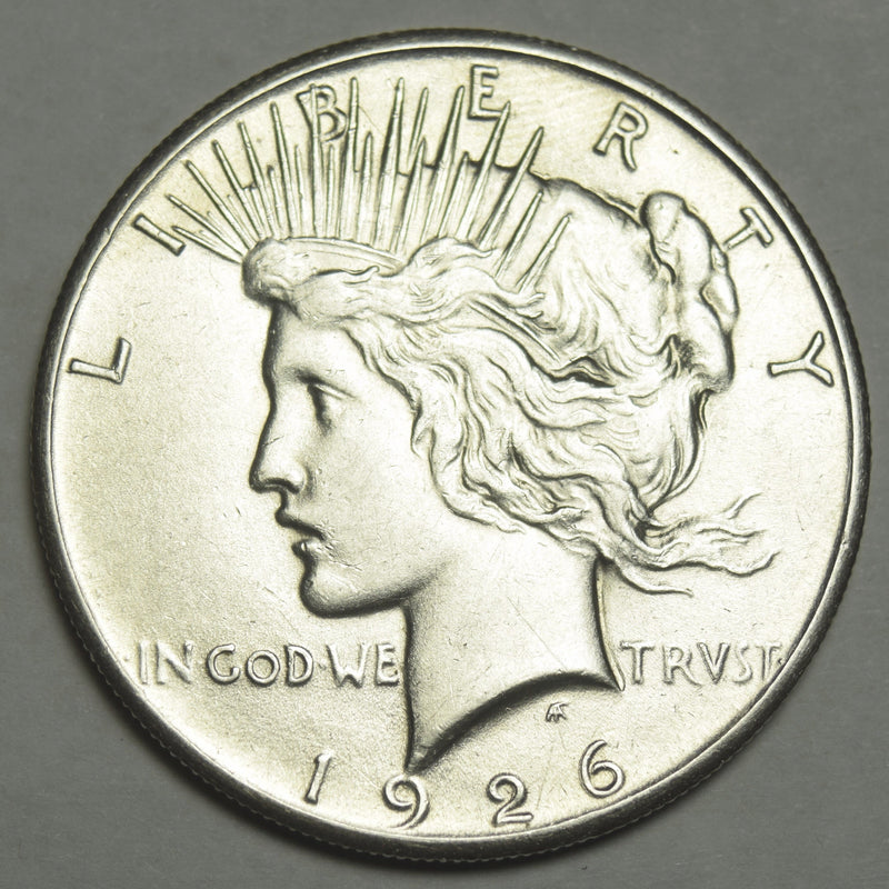 1926 Peace Dollar . . . . Choice About Uncirculated