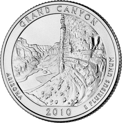 2010 Grand Canyon National Park, AZ Quarter  Choice BU