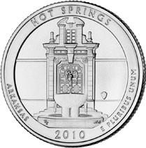 2010-D Hot Springs National Park, AR Quarter  Choice BU
