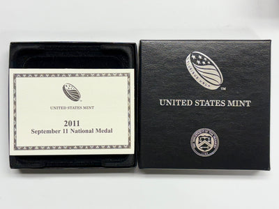 2011 September 11 National Medal . . . . Gem Brilliant Proof