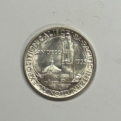 San Diego Half 1935-S . . . . Gem Brilliant Uncirculated