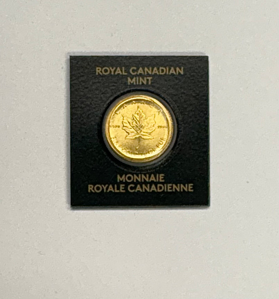 2022 1g Royal Canadian Mint Gold Maple Leaf .9999 . . . . Gem BU
