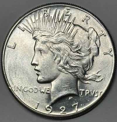 1927 Peace Dollar Choice Brilliant Uncirculated