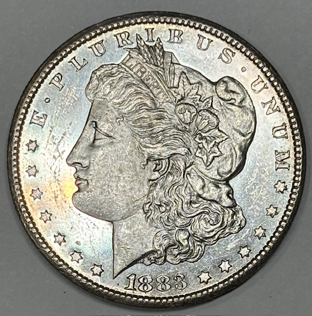 1883-CC Morgan Dollar Choice BU Prooflike